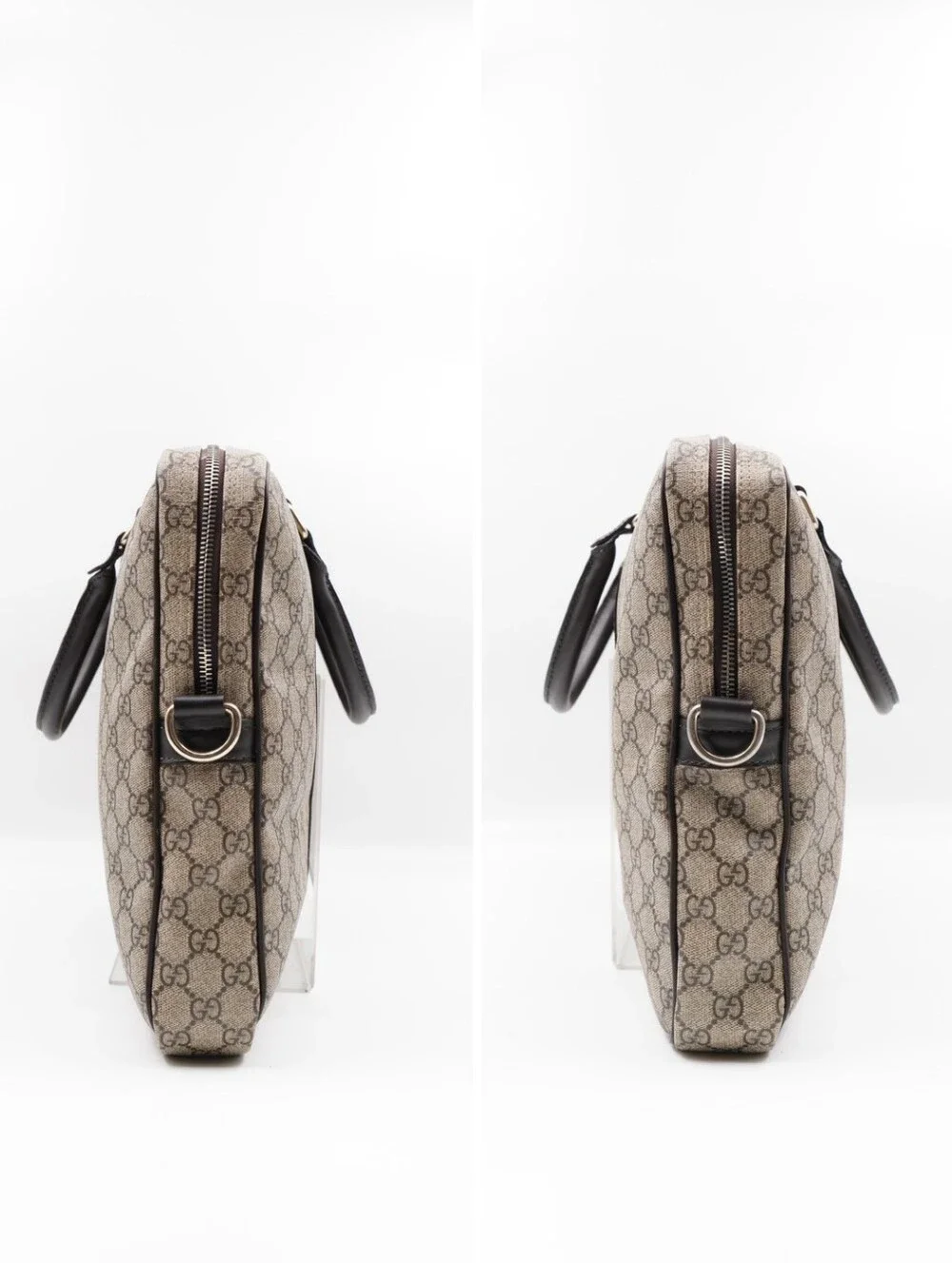 CO08 💟 GUCCI GG Plus Monogram Briefcase